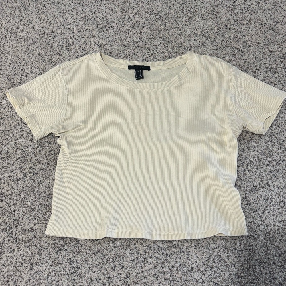 Butter Yellow Baby Tee